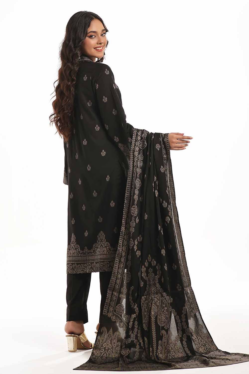 Gul Ahmed | Special Jacquard Collection | CLF-42020 D - Official Gul Ahmed stockist in UK - Sakeena London