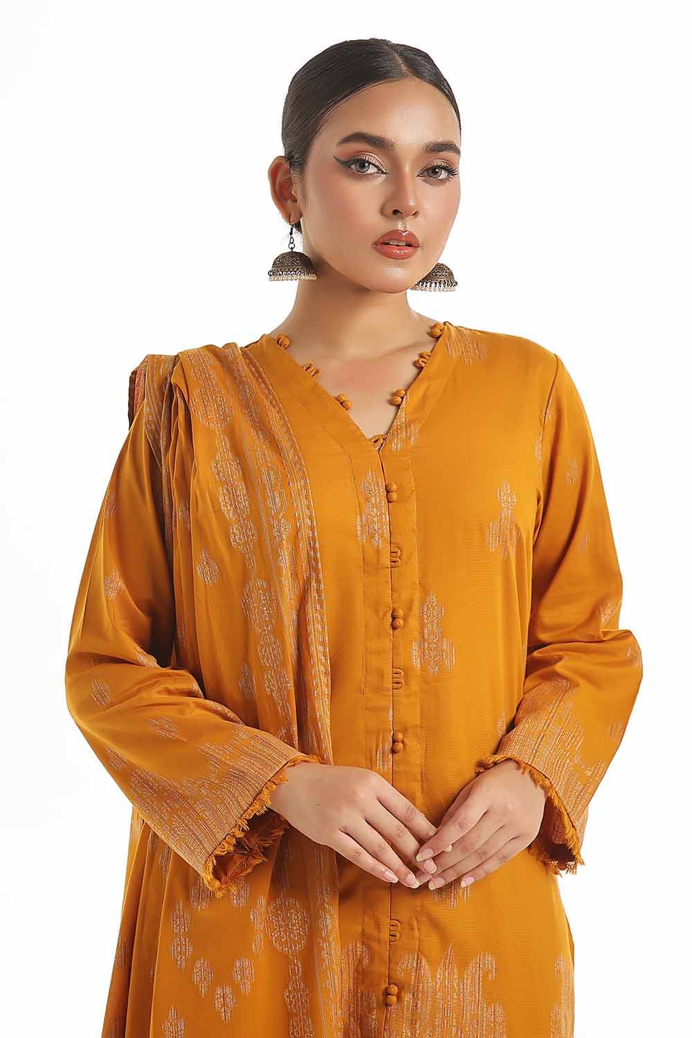 Gul Ahmed | Special Jacquard Collection | CLF-42020 F - Official Gul Ahmed stockist in UK - Sakeena London