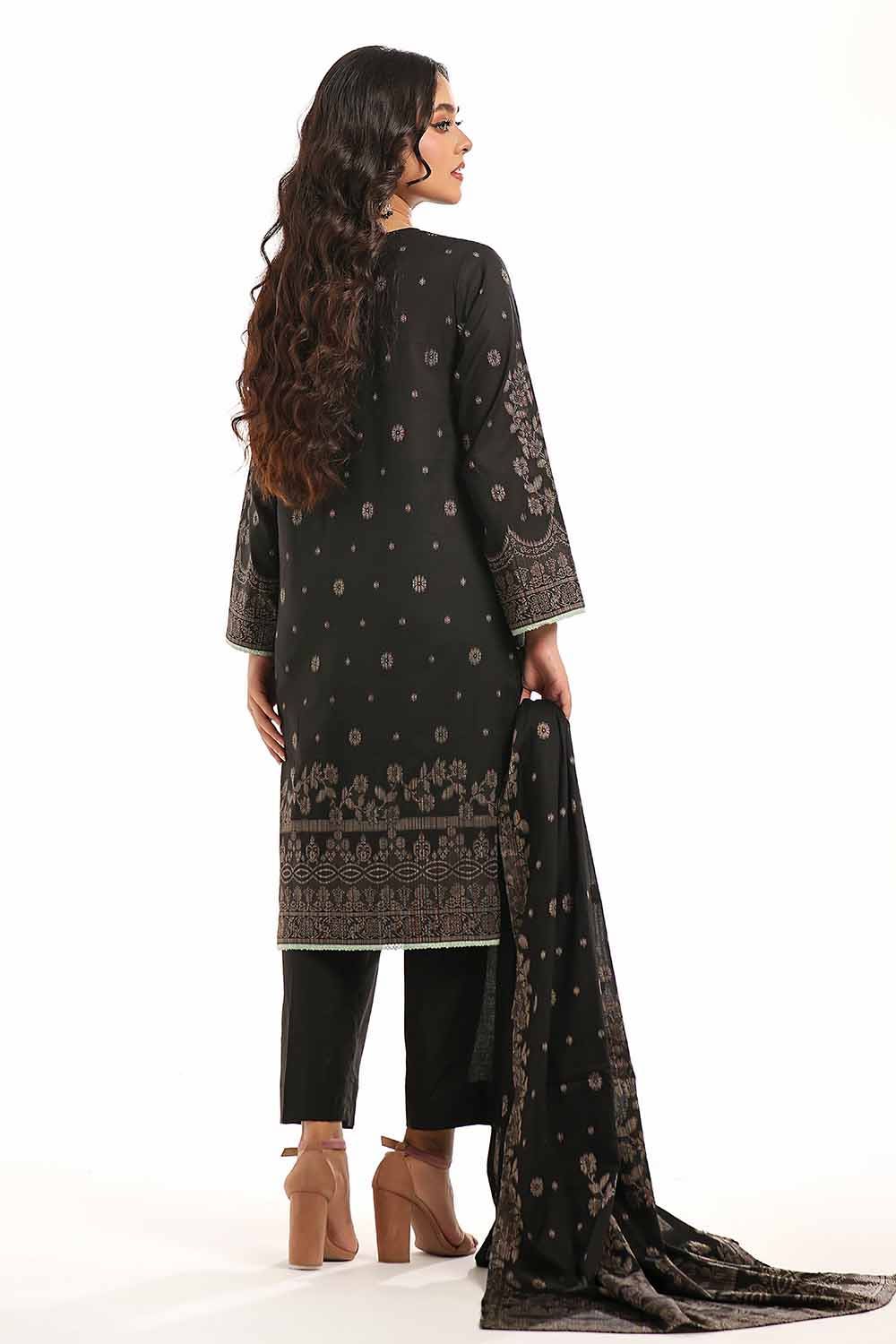 Gul Ahmed | Special Jacquard Collection | CLF-42021 B - Official Gul Ahmed stockist in UK - Sakeena London