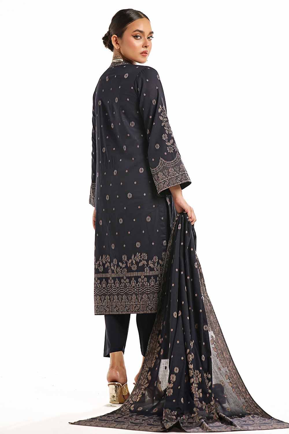 Gul Ahmed | Special Jacquard Collection | CLF-42021 C - Official Gul Ahmed stockist in UK - Sakeena London