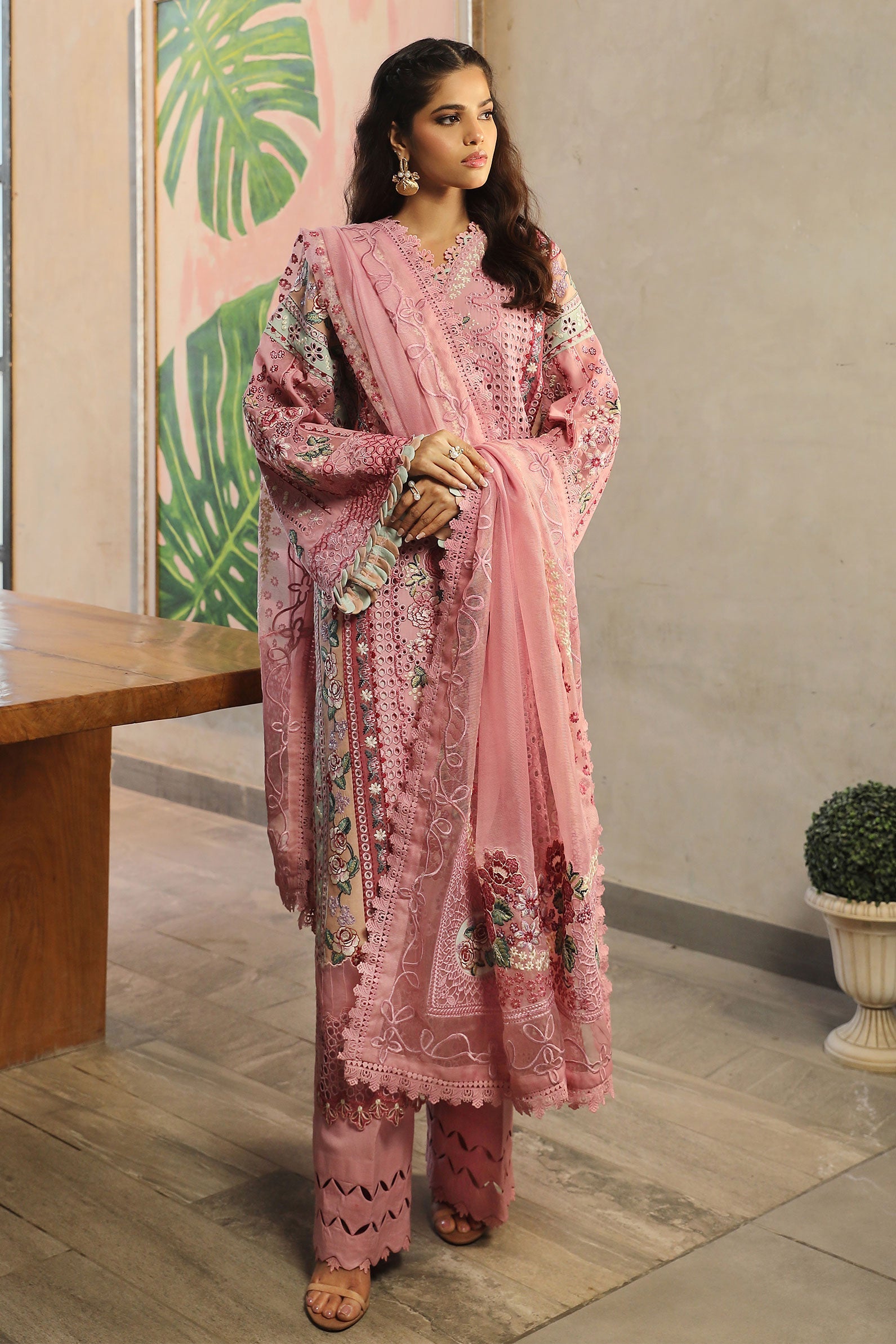 Maryam Hussain | Luxury Lawn 24 | CORAL - Official Maryam Hussain stockist in UK - Sakeena London