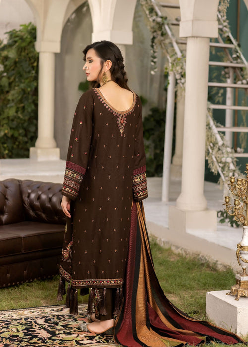 Meem | Winter Collection | BROWN (LINEN) - Official Meem stockist in UK - Sakeena London