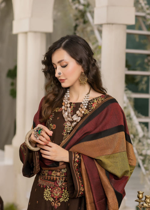 Meem | Winter Collection | BROWN (LINEN) - Official Meem stockist in UK - Sakeena London