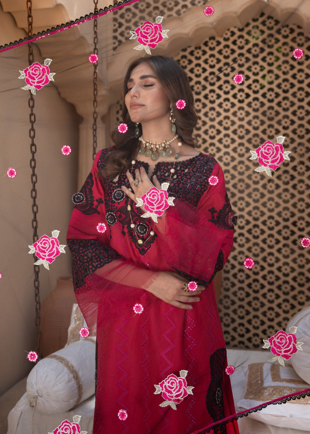 Meem | Singhar 25 | RUBY - Official Meem stockist in UK - Sakeena London