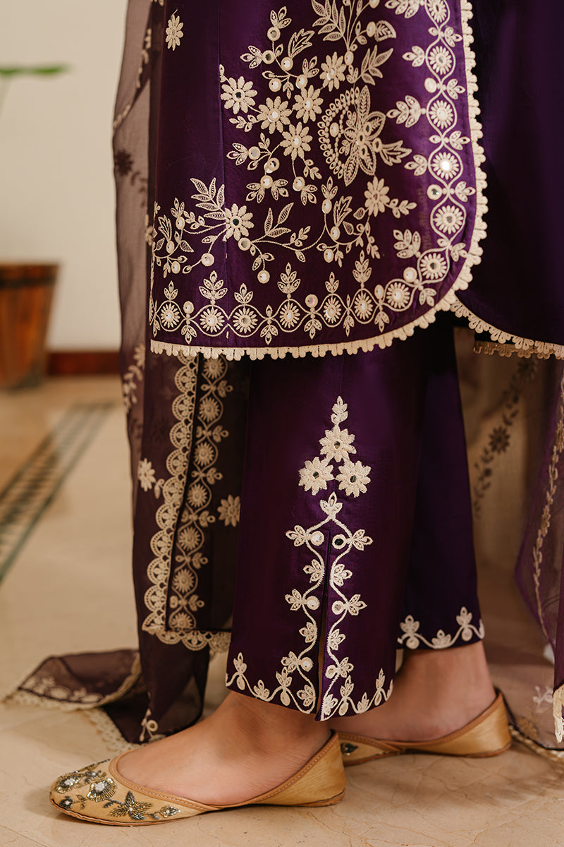 Cross Stitch | Eid Lawn 24 | PLUM GRAIN - Official Cross Stitch stockist in UK - Sakeena London