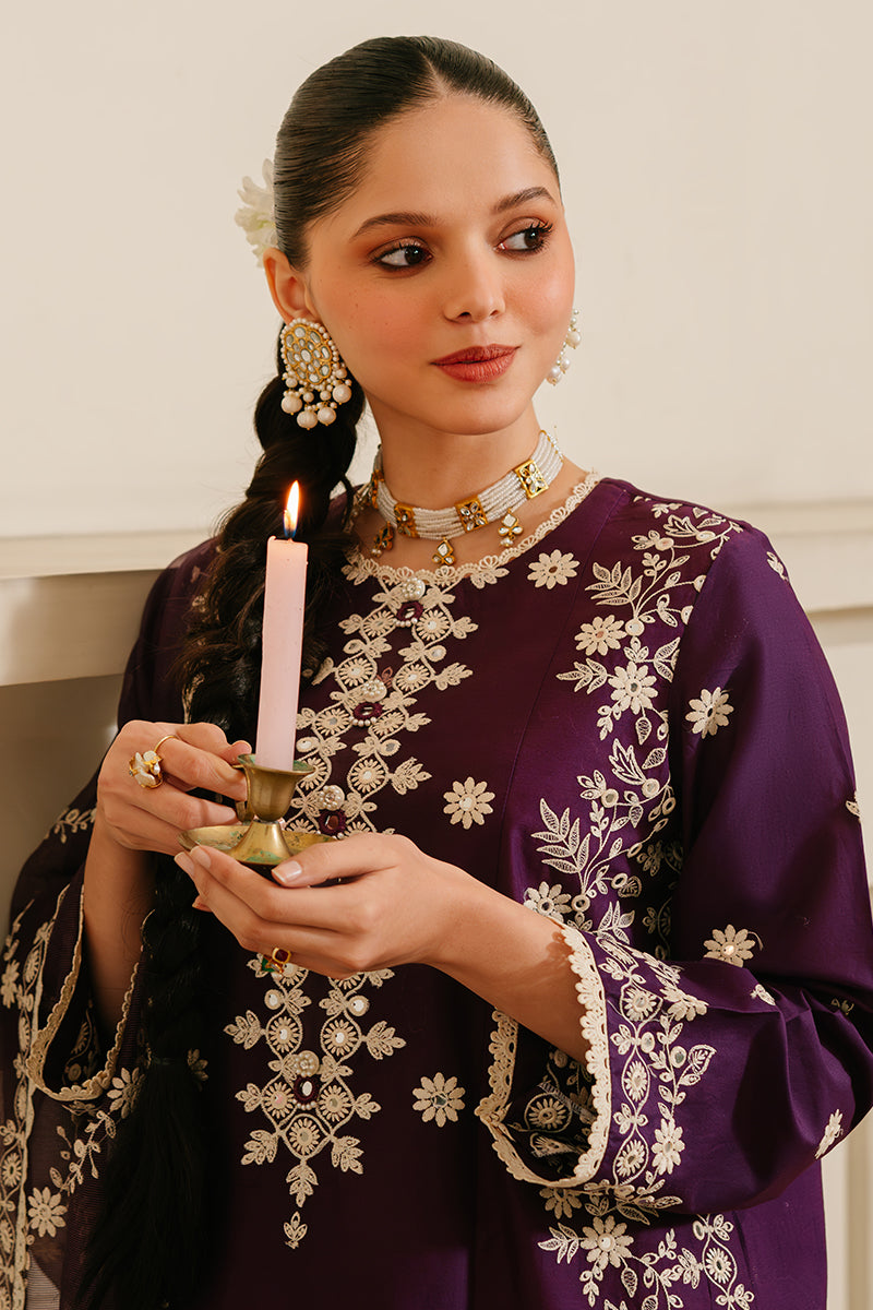 Cross Stitch | Eid Lawn 24 | PLUM GRAIN - Official Cross Stitch stockist in UK - Sakeena London