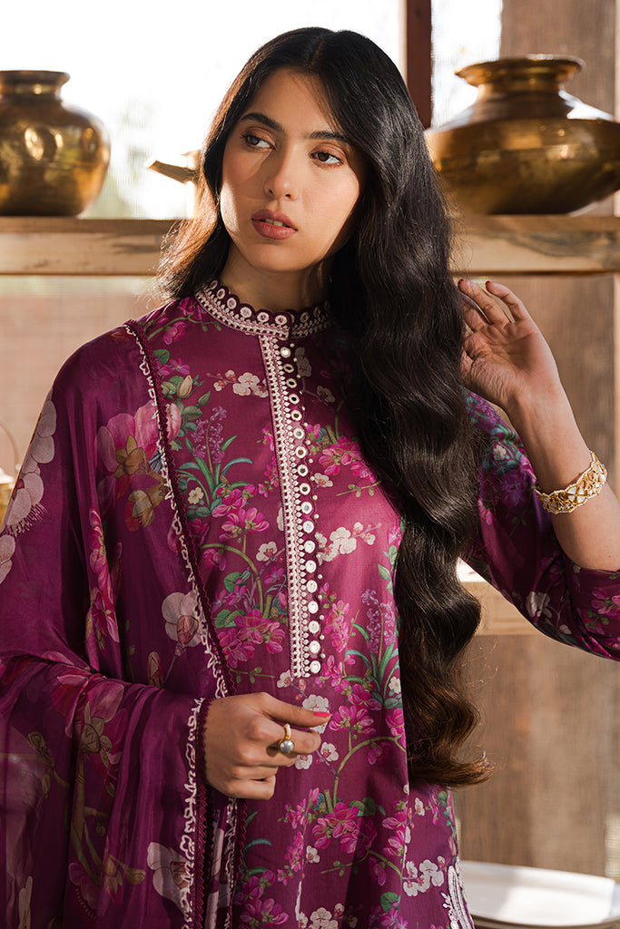 Cross Stitch | Eid Lawn 24 | IRIS MAUVE - Official Cross Stitch stockist in UK - Sakeena London