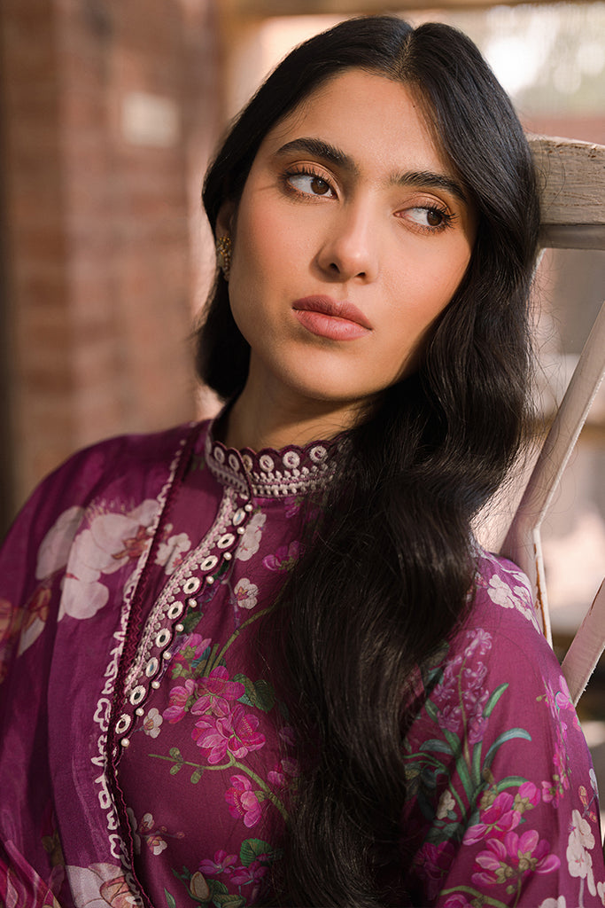 Cross Stitch | Eid Lawn 24 | IRIS MAUVE - Official Cross Stitch stockist in UK - Sakeena London