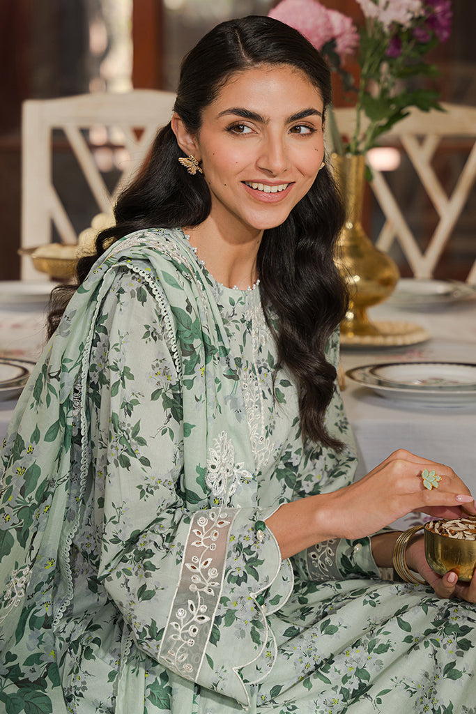 Cross Stitch | Eid Lawn 24 | SAGE SILT - Official Cross Stitch stockist in UK - Sakeena London