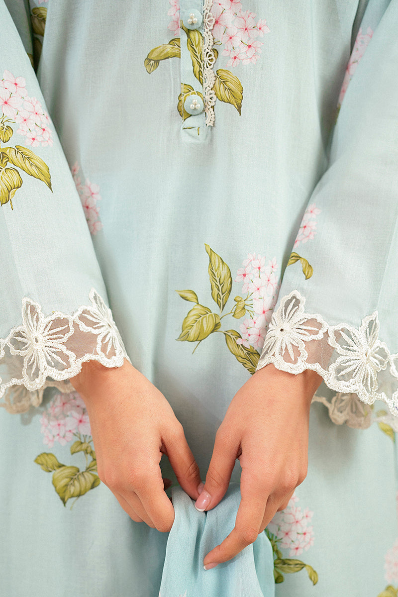 Cross Stitch | Daily Lawn 24 | DIM GRAY-3 PIECE LAWN SUIT - Official Cross Stitch stockist in UK - Sakeena London