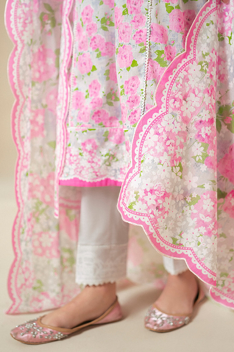 Cross Stitch | Daily Lawn 24 | FLORAL WIND-3 PIECE LAWN SUIT - Official Cross Stitch stockist in UK - Sakeena London