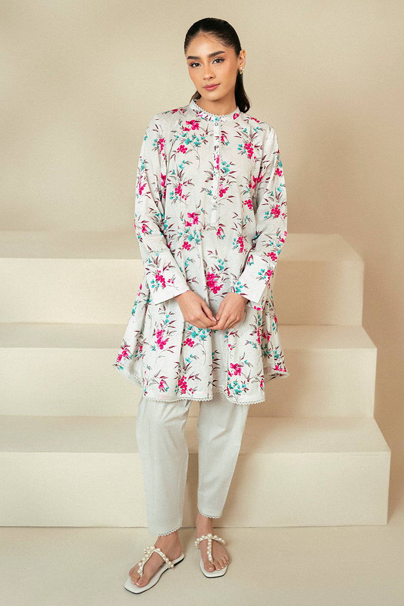 Cross Stitch | Daily Lawn 24 | FOGGY DEW-2 PIECE LAWN SUIT - Official Cross Stitch stockist in UK - Sakeena London