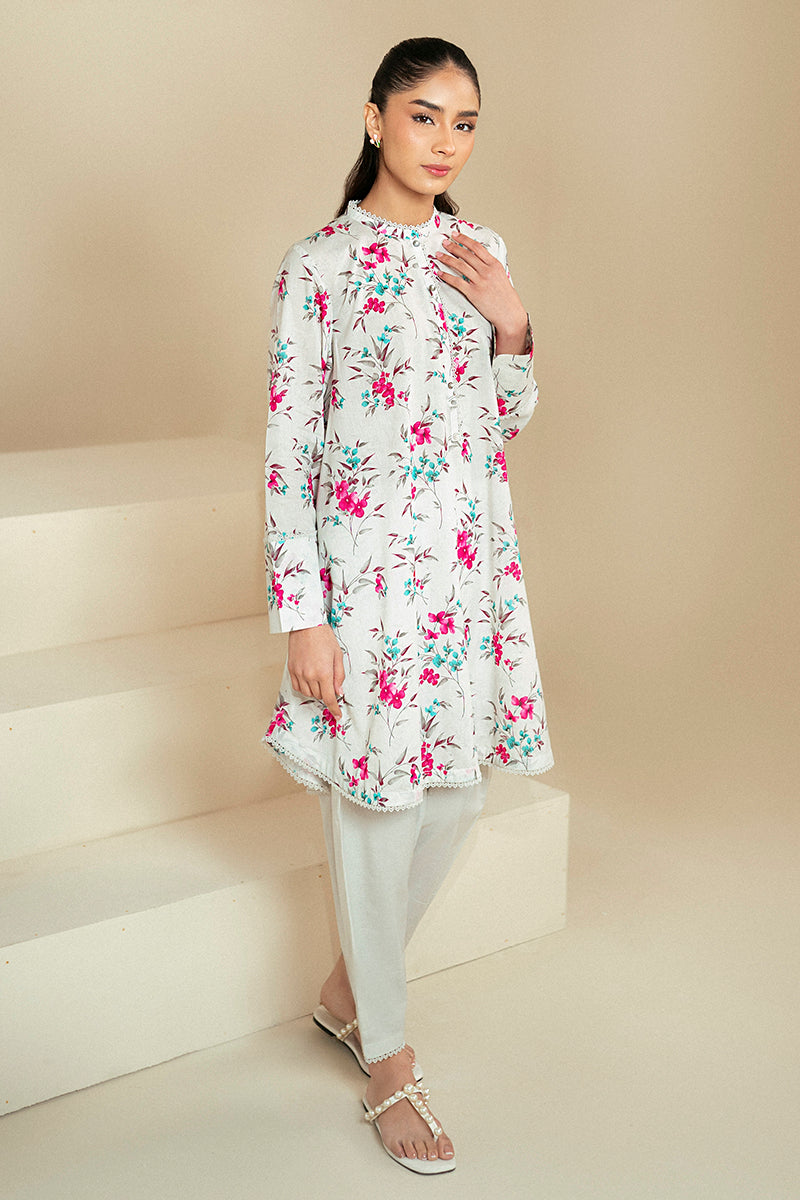 Cross Stitch | Daily Lawn 24 | FOGGY DEW-2 PIECE LAWN SUIT - Official Cross Stitch stockist in UK - Sakeena London