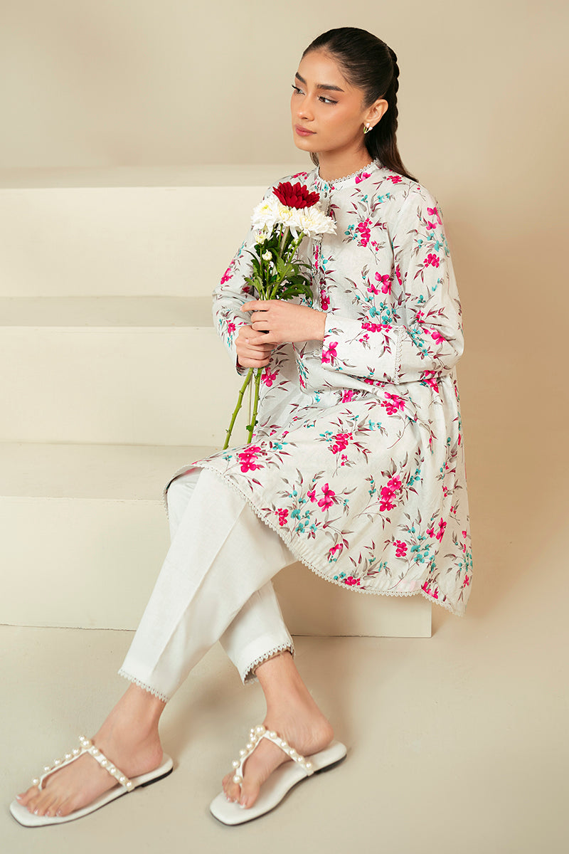 Cross Stitch | Daily Lawn 24 | FOGGY DEW-2 PIECE LAWN SUIT - Official Cross Stitch stockist in UK - Sakeena London