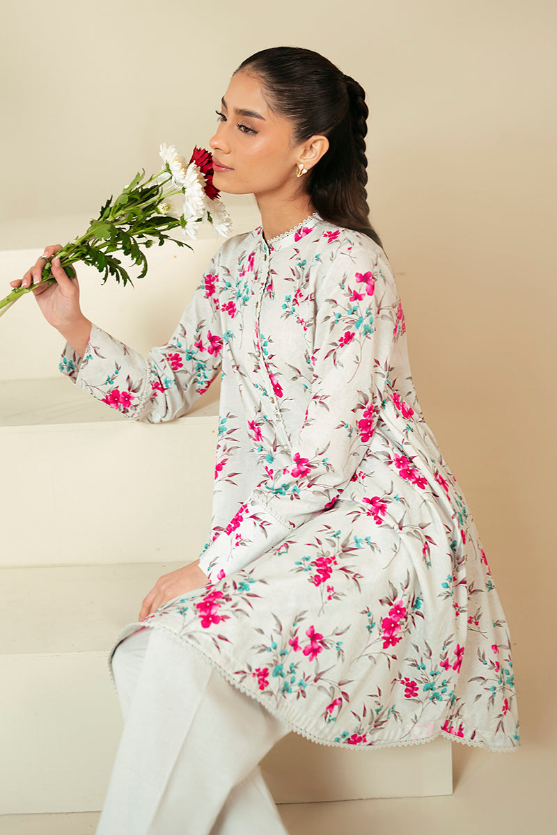 Cross Stitch | Daily Lawn 24 | FOGGY DEW-2 PIECE LAWN SUIT - Official Cross Stitch stockist in UK - Sakeena London