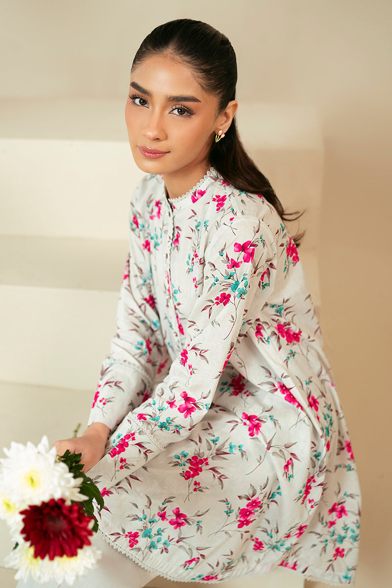 Cross Stitch | Daily Lawn 24 | FOGGY DEW-2 PIECE LAWN SUIT - Official Cross Stitch stockist in UK - Sakeena London