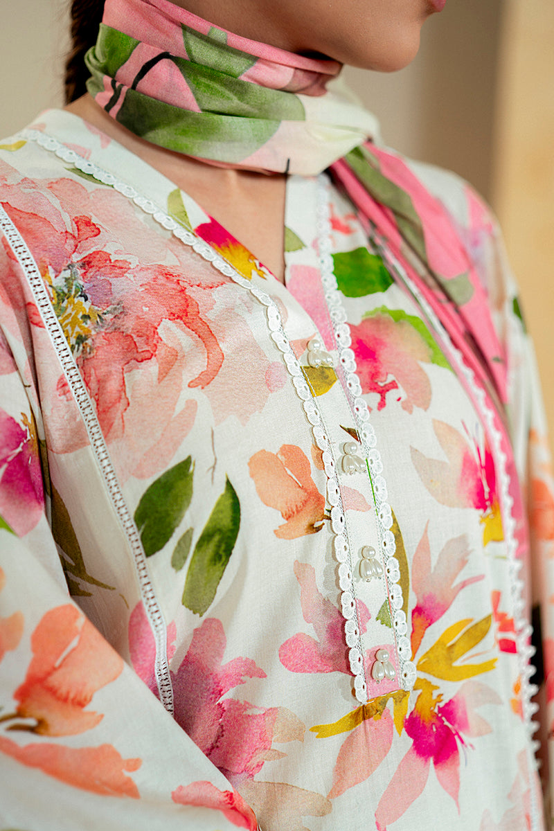 Cross Stitch | Daily Lawn 24 | HAZEL WILLOW-3 PIECE LAWN SUIT - Official Cross Stitch stockist in UK - Sakeena London