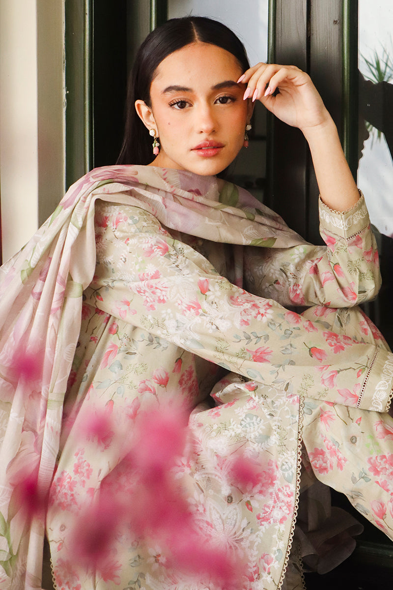 Cross Stitch | Printed Lawn | OLIVE AURA - Official Cross Stitch stockist in UK - Sakeena London