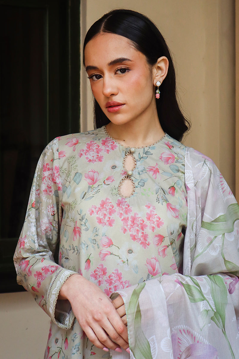 Cross Stitch | Printed Lawn | OLIVE AURA - Official Cross Stitch stockist in UK - Sakeena London
