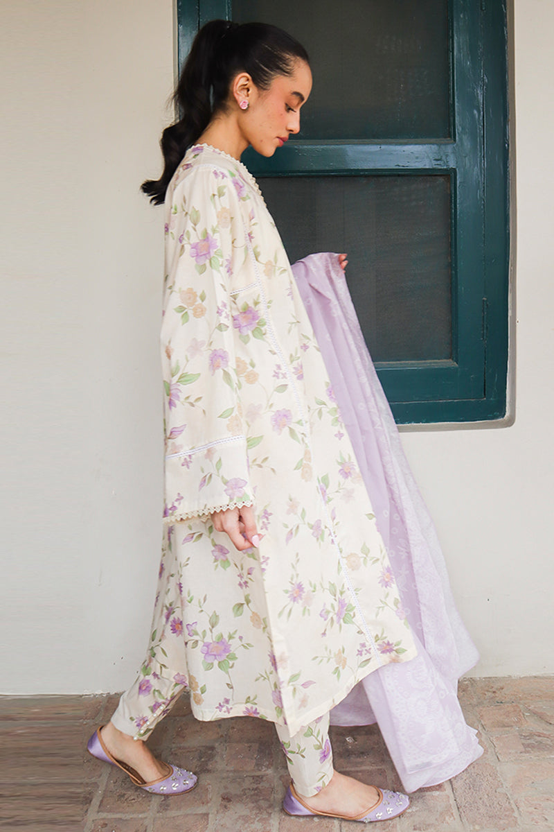 Cross Stitch | Printed Lawn | ROSEATE MUSE - Official Cross Stitch stockist in UK - Sakeena London