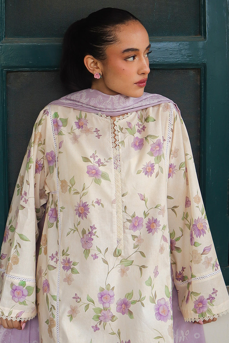 Cross Stitch | Printed Lawn | ROSEATE MUSE - Official Cross Stitch stockist in UK - Sakeena London