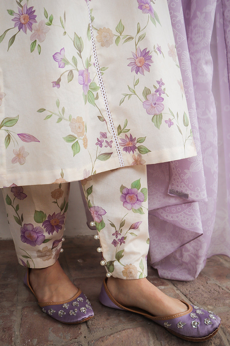 Cross Stitch | Printed Lawn | ROSEATE MUSE - Official Cross Stitch stockist in UK - Sakeena London