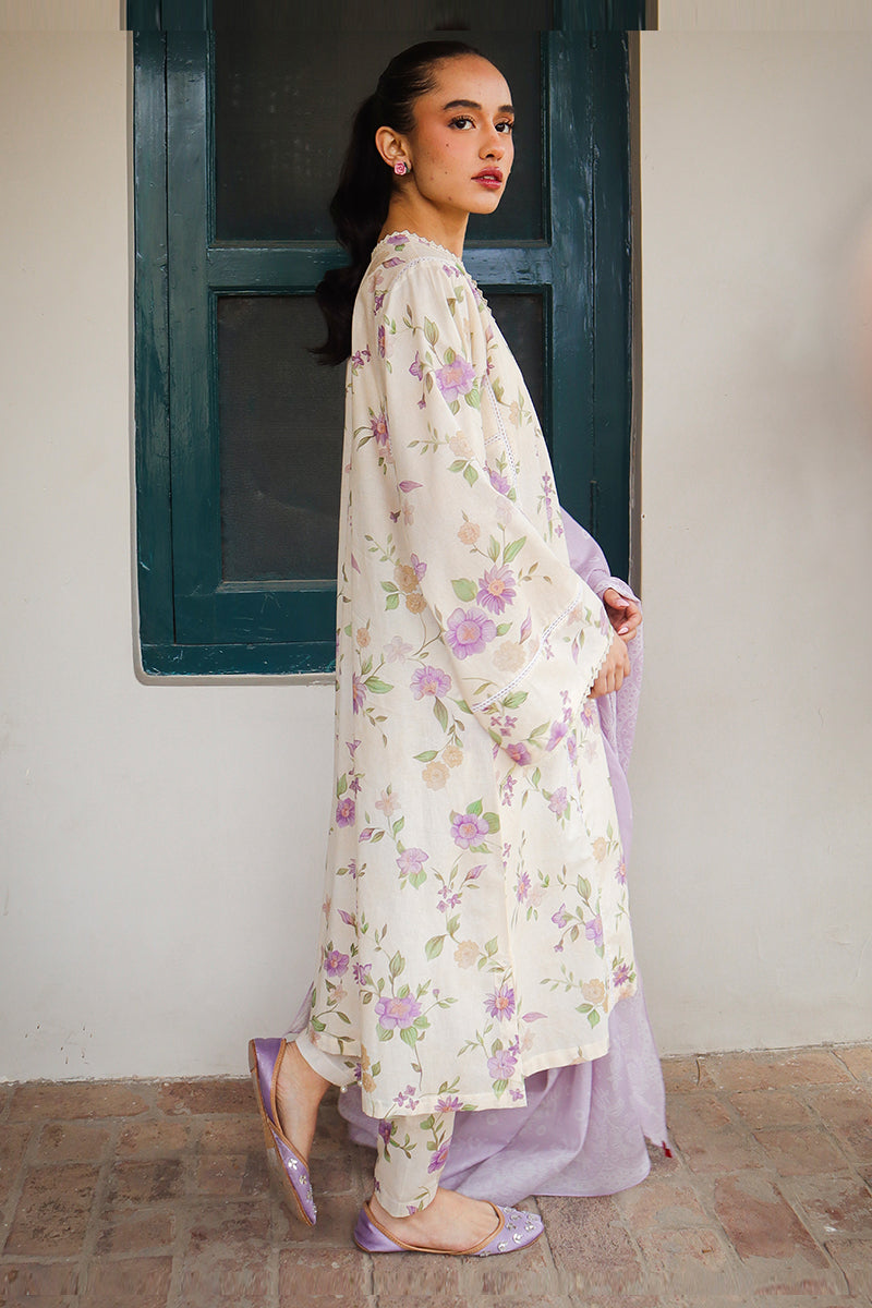 Cross Stitch | Printed Lawn | ROSEATE MUSE - Official Cross Stitch stockist in UK - Sakeena London