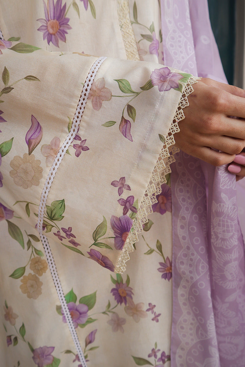 Cross Stitch | Printed Lawn | ROSEATE MUSE - Official Cross Stitch stockist in UK - Sakeena London