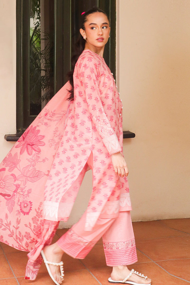 Cross Stitch | Printed Lawn | CORAL DELUXE - Official Cross Stitch stockist in UK - Sakeena London