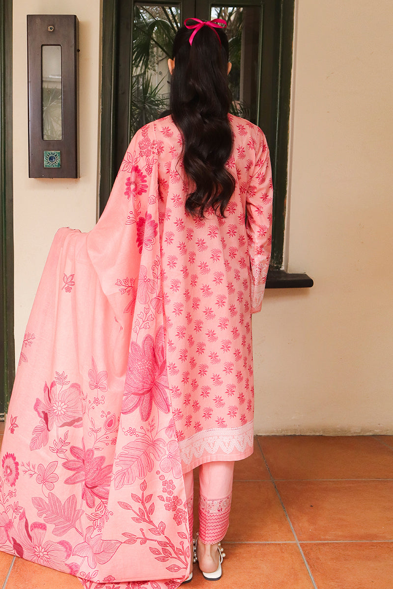 Cross Stitch | Printed Lawn | CORAL DELUXE - Official Cross Stitch stockist in UK - Sakeena London