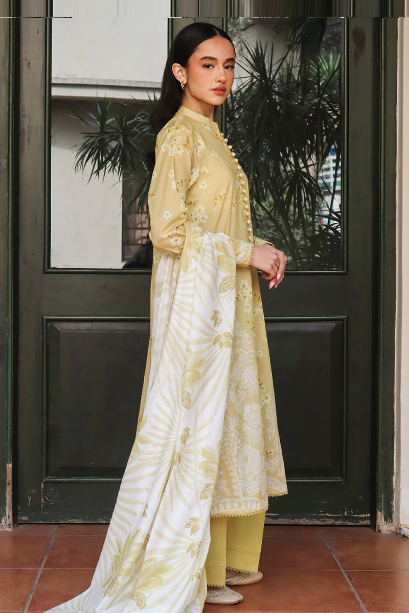 Cross Stitch | Printed Lawn | GARLAND MIST - Official Cross Stitch stockist in UK - Sakeena London