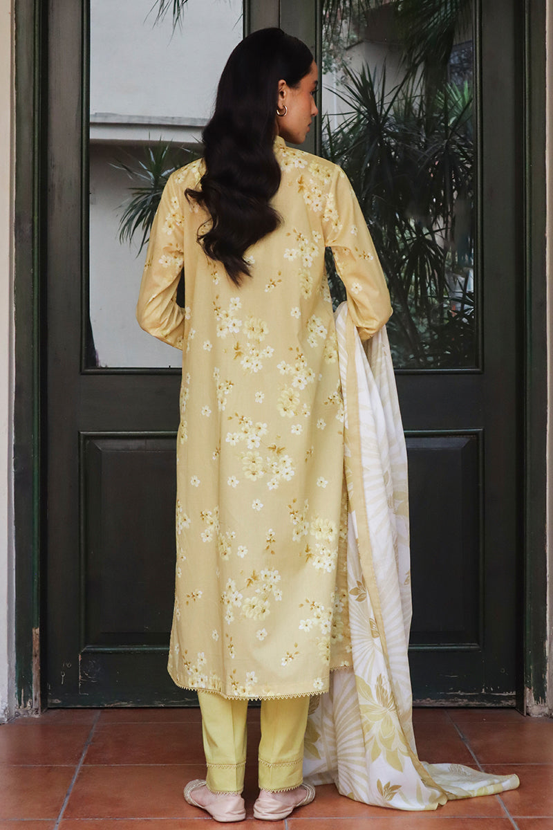 Cross Stitch | Printed Lawn | GARLAND MIST - Official Cross Stitch stockist in UK - Sakeena London