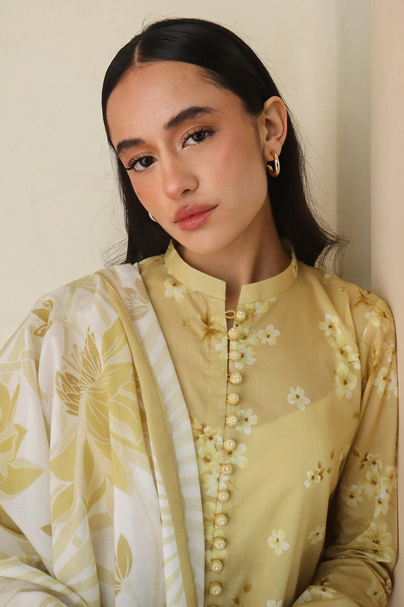 Cross Stitch | Printed Lawn | GARLAND MIST - Official Cross Stitch stockist in UK - Sakeena London