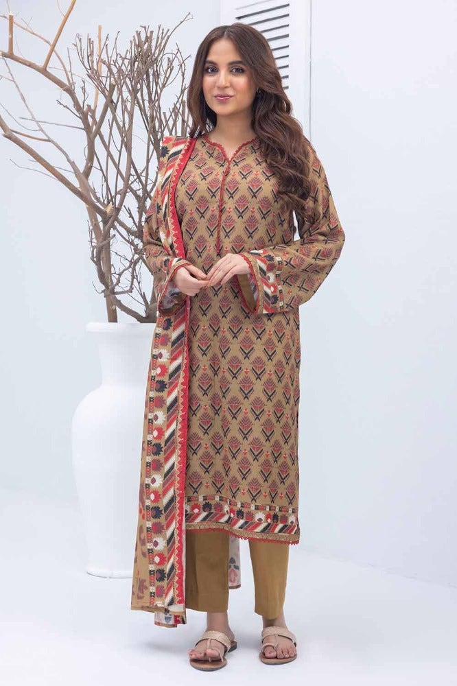 Gul Ahmed | Winter Collection 24 | Suit WNS-32176 B - Official Gul Ahmed stockist in UK - Sakeena London