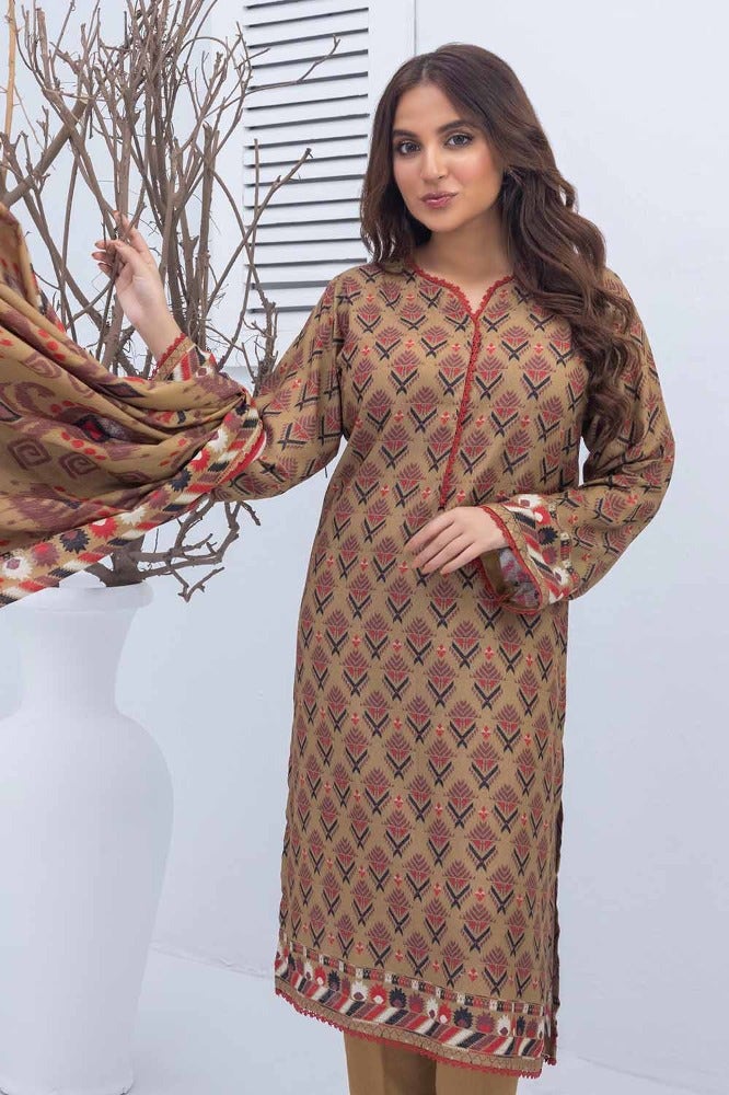 Gul Ahmed | Winter Collection 24 | Suit WNS-32176 B - Official Gul Ahmed stockist in UK - Sakeena London