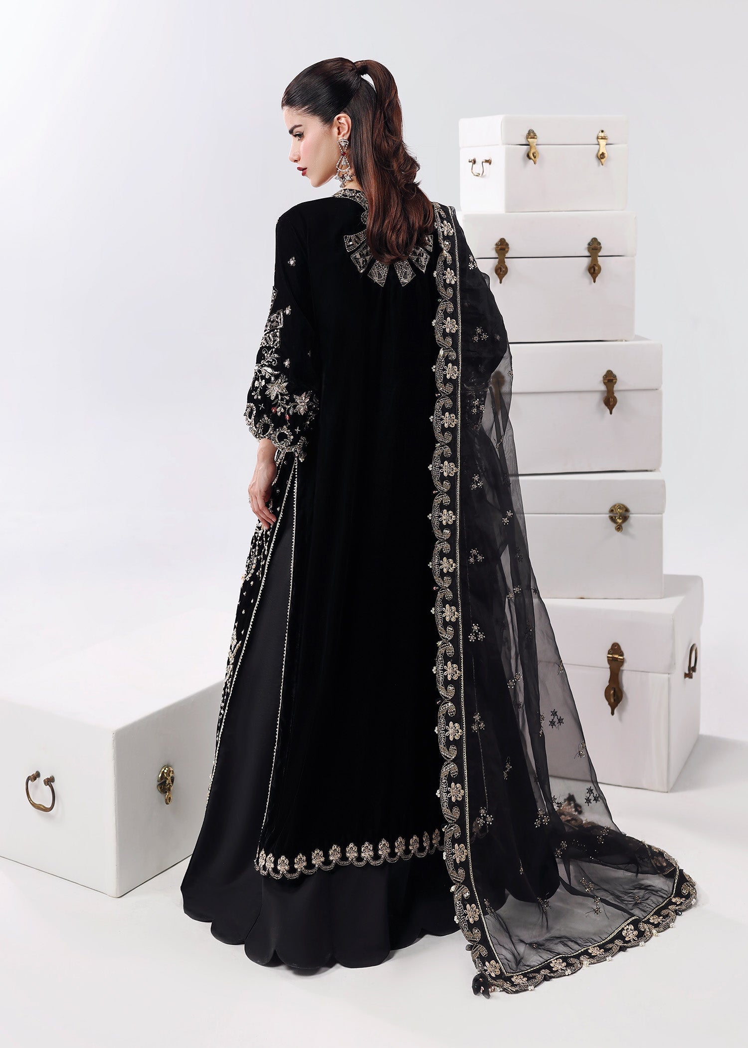 Sardinia | Lamore Luxury Handwork Edit 25 | Black Swan - Official Sardinia stockist in UK - Sakeena London