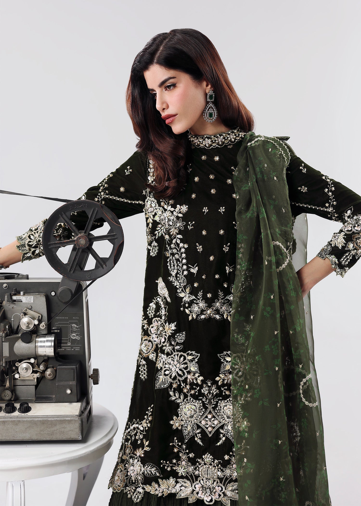 Sardinia | Lamore Luxury Handwork Edit 25 | Velvet Dream - Official Sakeena London stockist in UK - Sakeena London