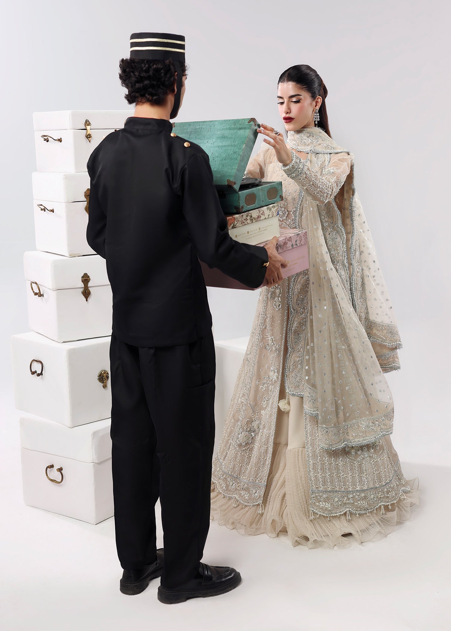 Sardinia | Lamore Luxury Handwork Edit 25 | Pearl Mist - Official Sardinia stockist in UK - Sakeena London