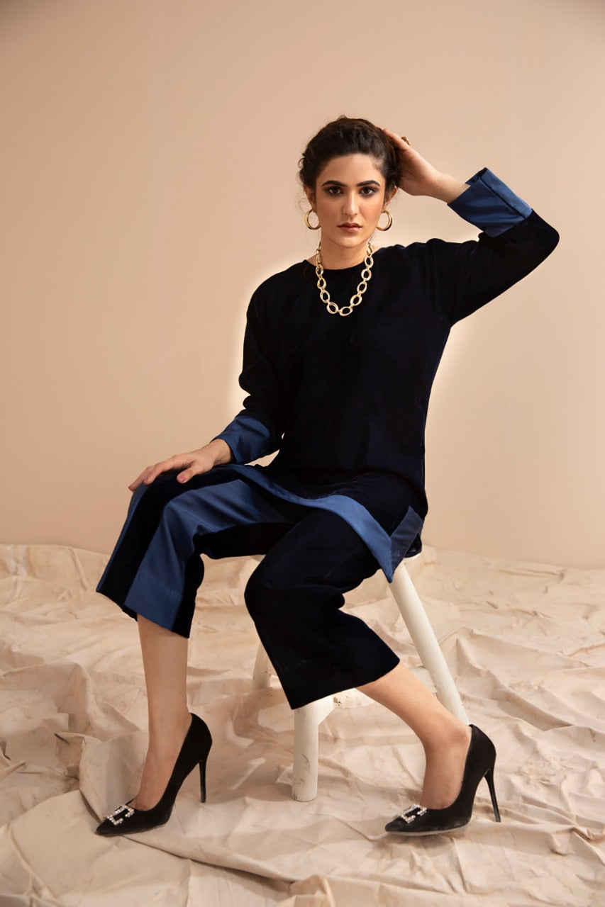 Hana | Mavi Velvets | VLT002 - Official Hana stockist in UK - Sakeena London