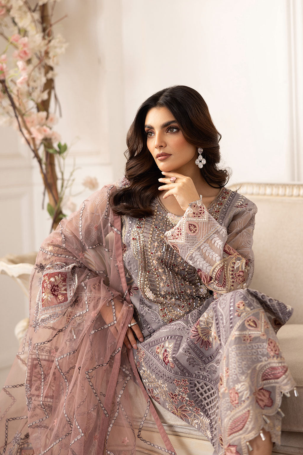 Ramsha | Dastoor Collection | P-205 - Official Ramsha stockist in UK - Sakeena London