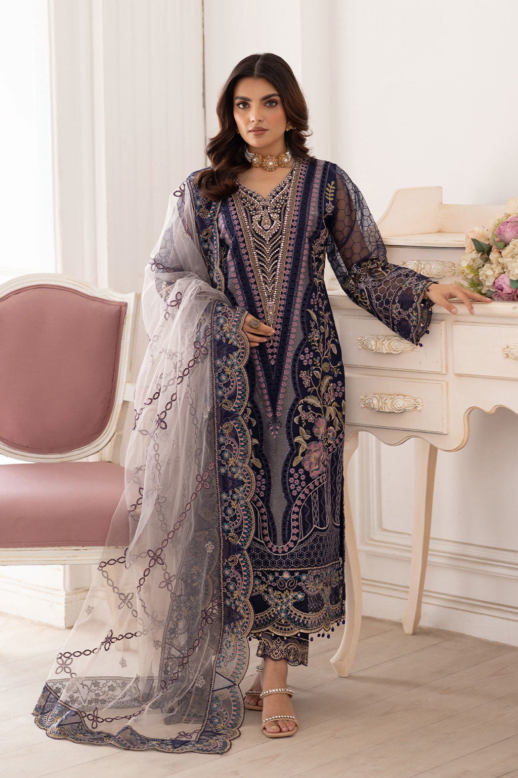 Ramsha | Dastoor Collection | P-202 - Official Ramsha stockist in UK - Sakeena London
