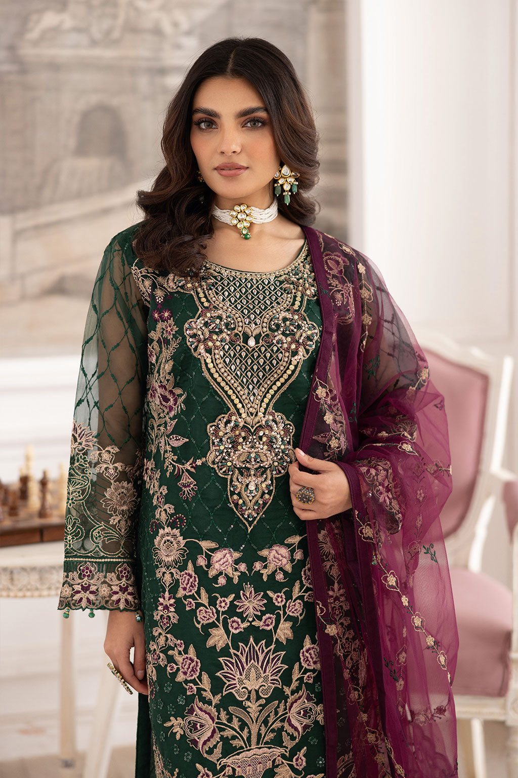 Ramsha | Dastoor Collection | P-208 - Official Ramsha stockist in UK - Sakeena London