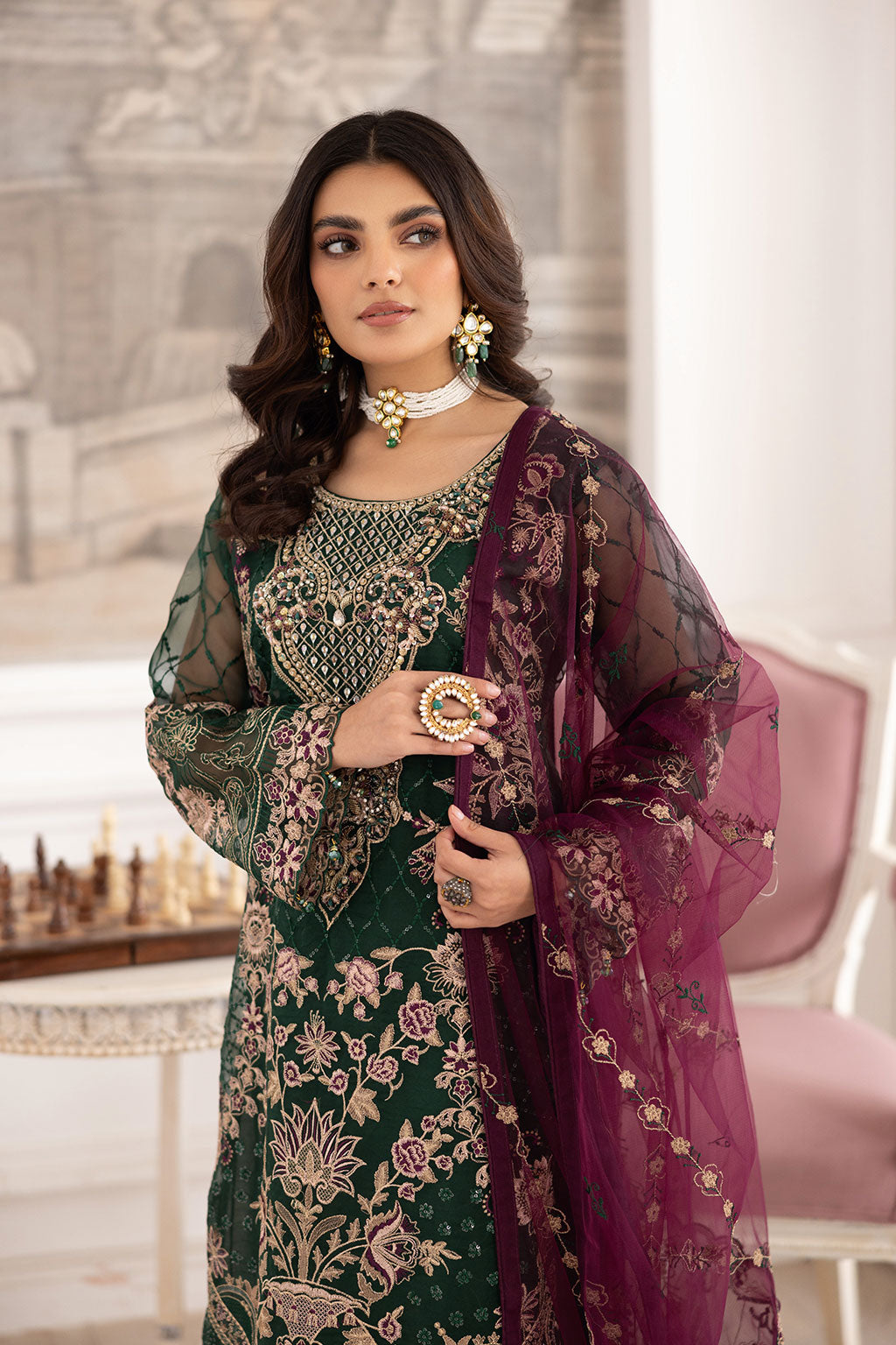 Ramsha | Dastoor Collection | P-208 - Official Ramsha stockist in UK - Sakeena London