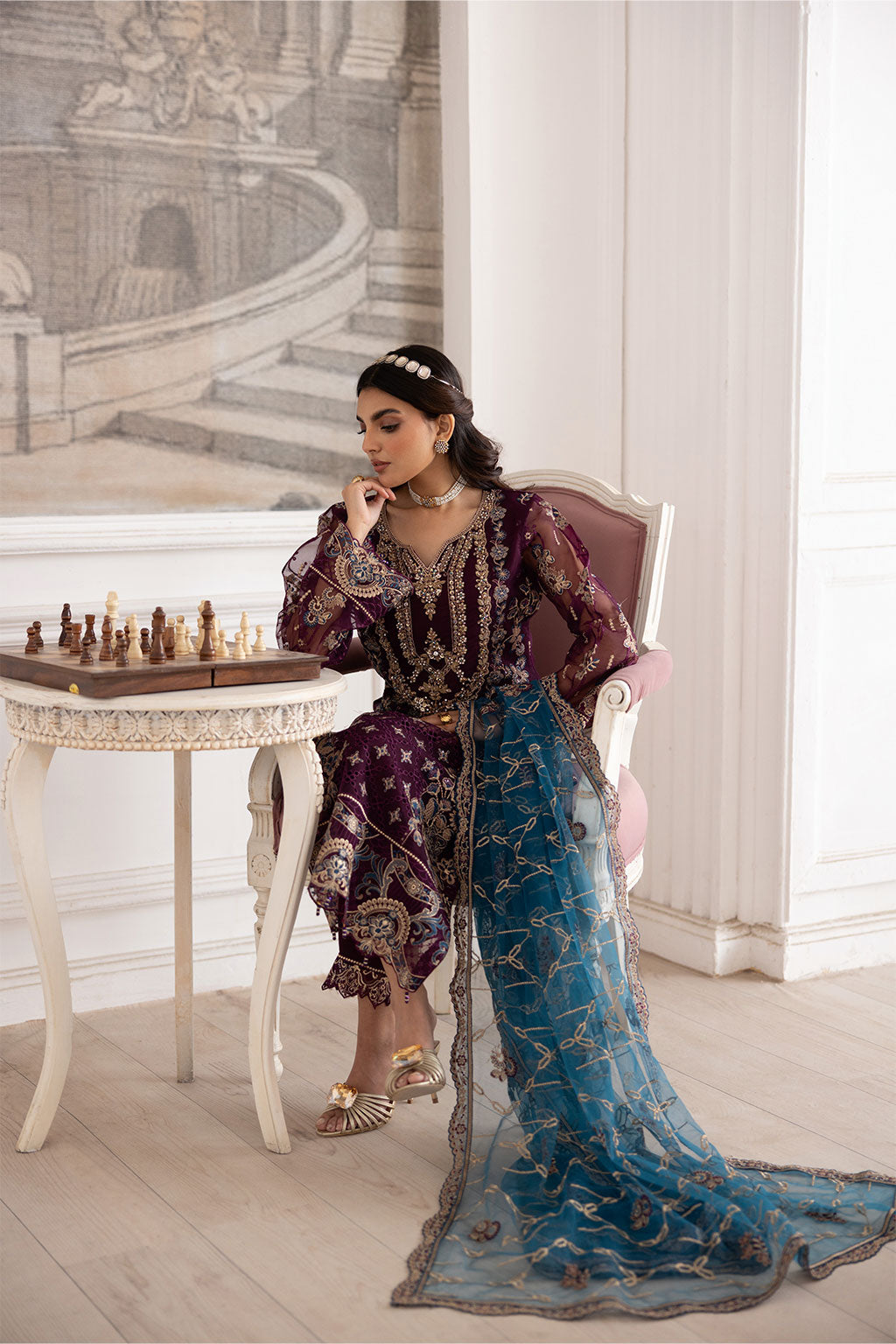 Ramsha | Dastoor Collection | P-210 - Official Ramsha stockist in UK - Sakeena London