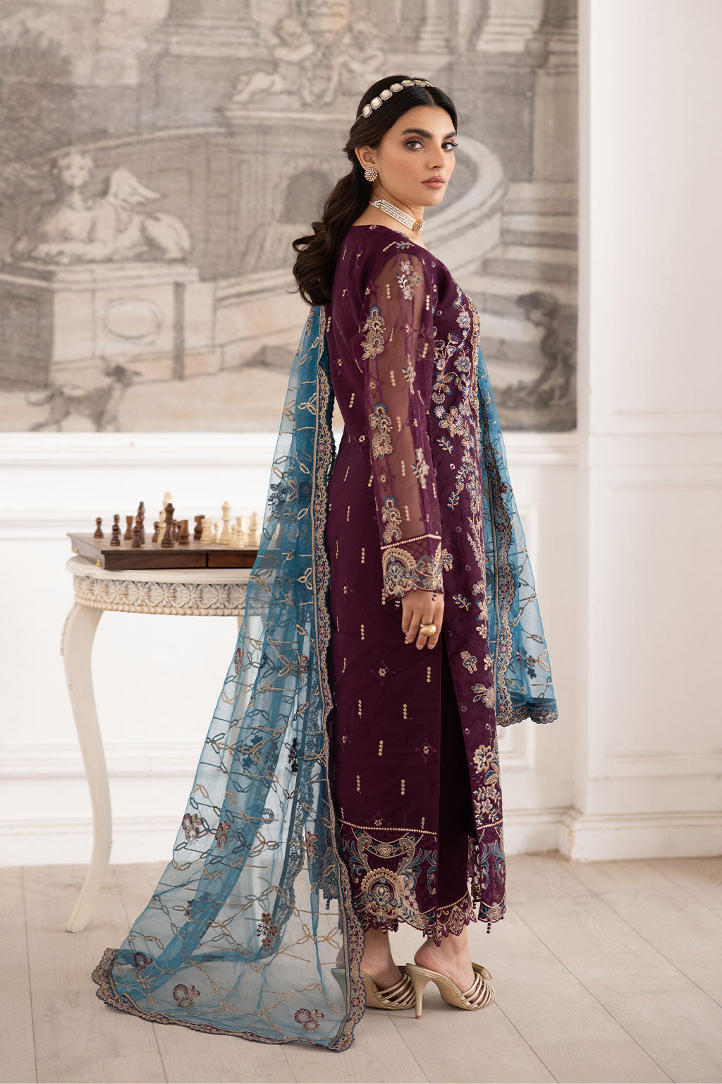 Ramsha | Dastoor Collection | P-210 - Official Ramsha stockist in UK - Sakeena London