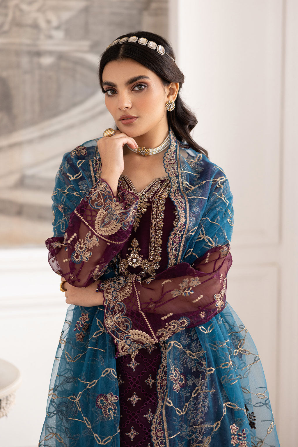 Ramsha | Dastoor Collection | P-210 - Official Ramsha stockist in UK - Sakeena London