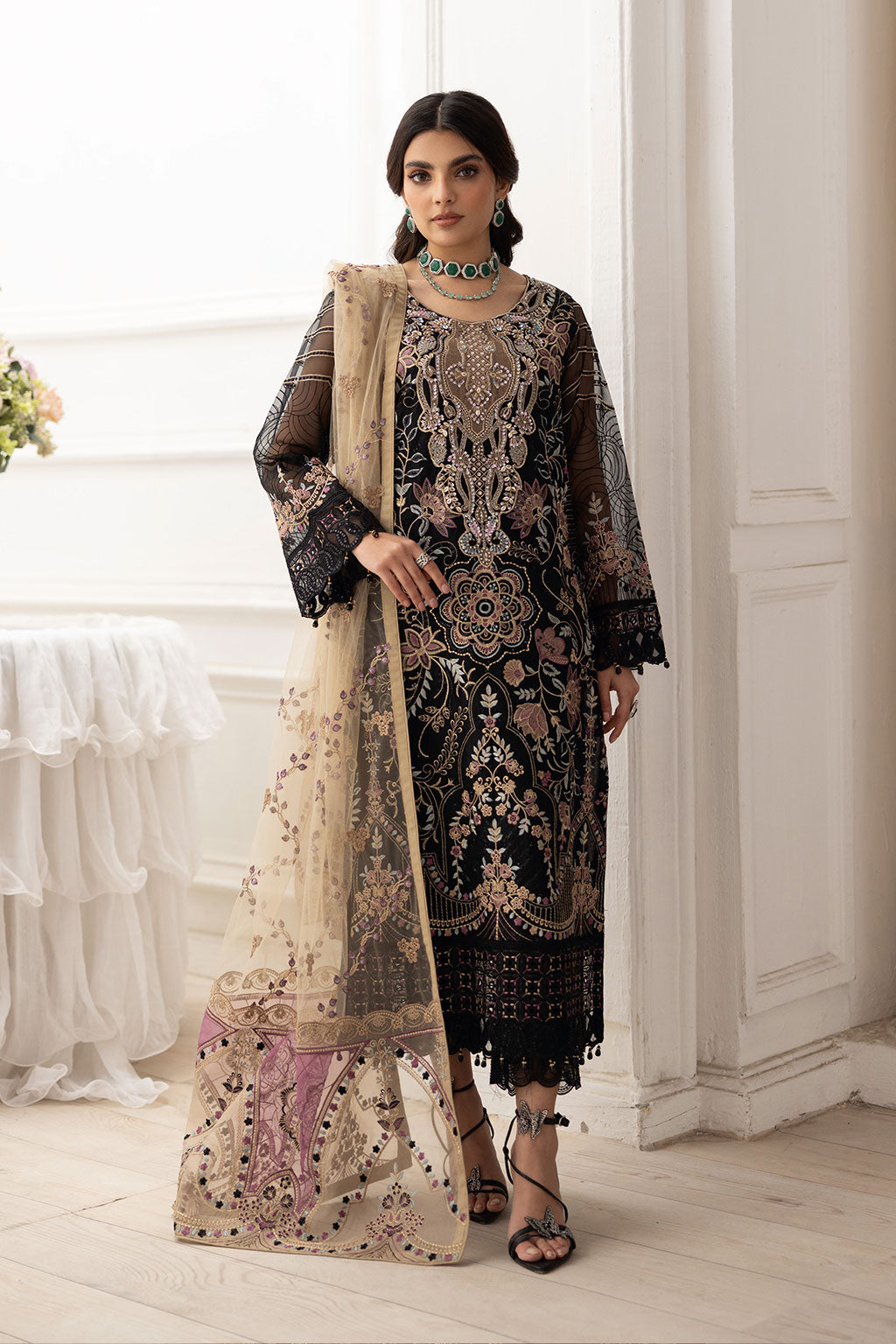 Ramsha | Dastoor Collection | P-206 - Official Ramsha stockist in UK - Sakeena London