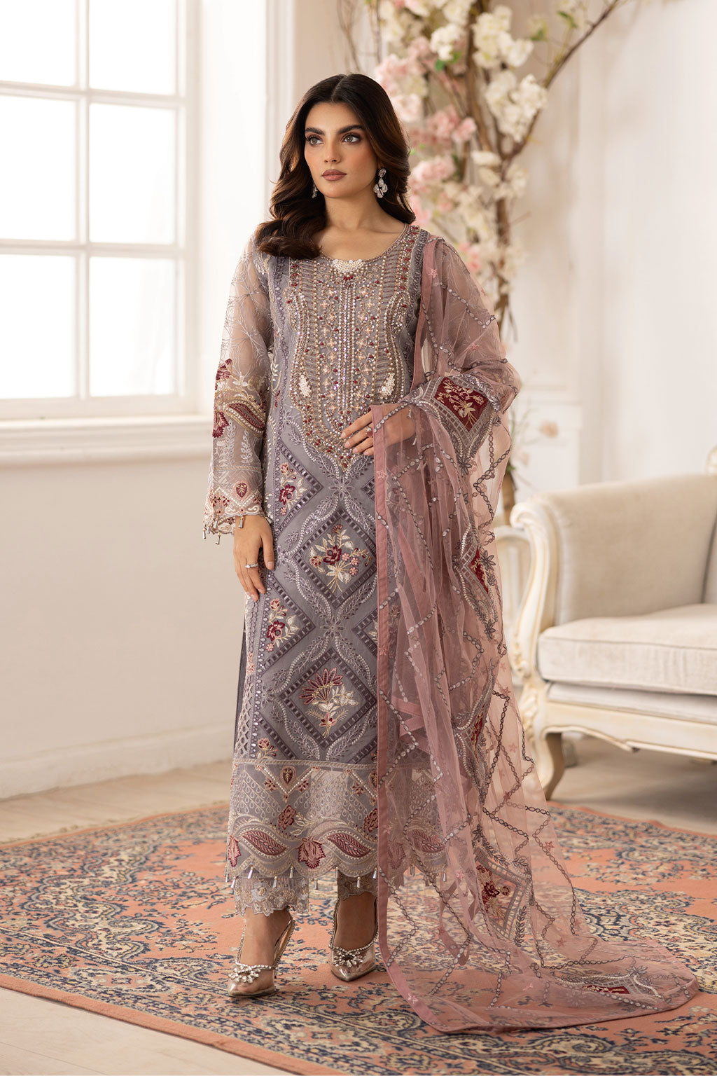 Ramsha | Dastoor Collection | P-205 - Official Ramsha stockist in UK - Sakeena London