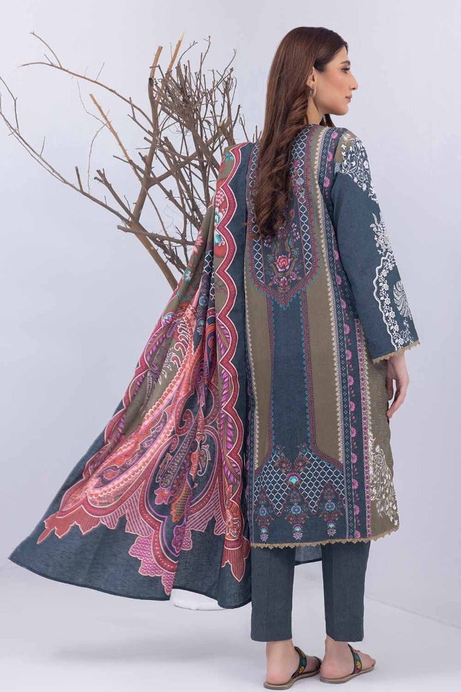 Gul Ahmed | Winter Collection 24 | Suit WNS-32236 A - Official Gul Ahmed stockist in UK - Sakeena London