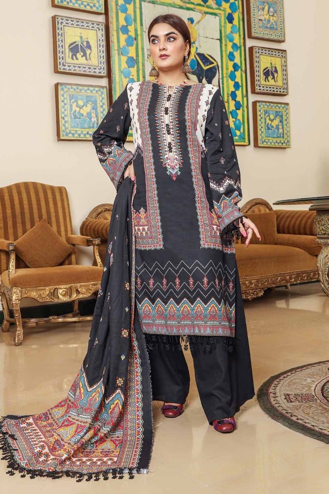 Gul Ahmed | Winter Collection 24 | Suit WNS-32356 - Official Gul Ahmed stockist in UK - Sakeena London